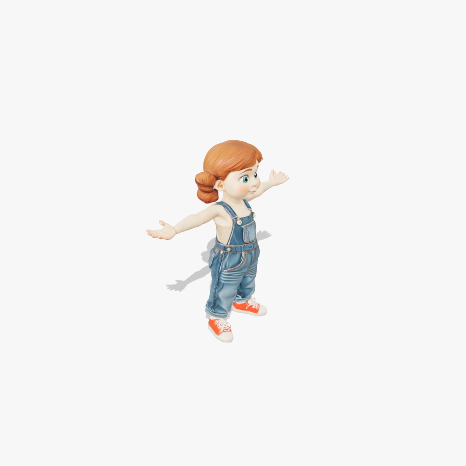 Adorable Toddler Character model pack
