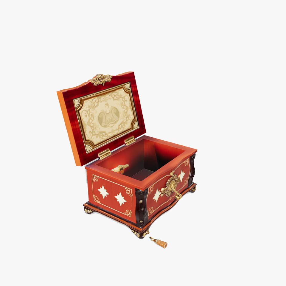 Decorative Music Box model pack