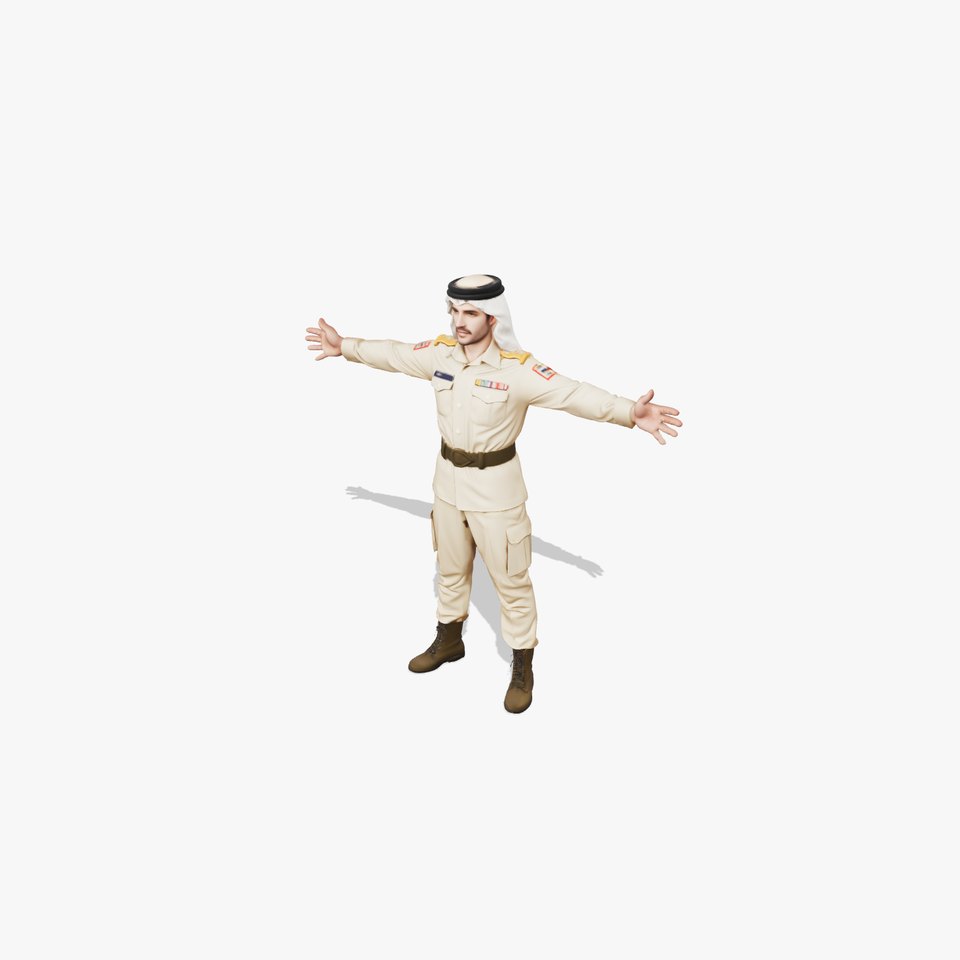Sergeant UAE Modern Uniform
