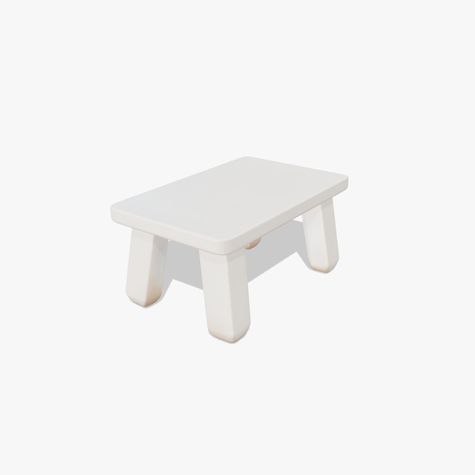 Clay Table with Smooth Edges for Interactive Gameplay