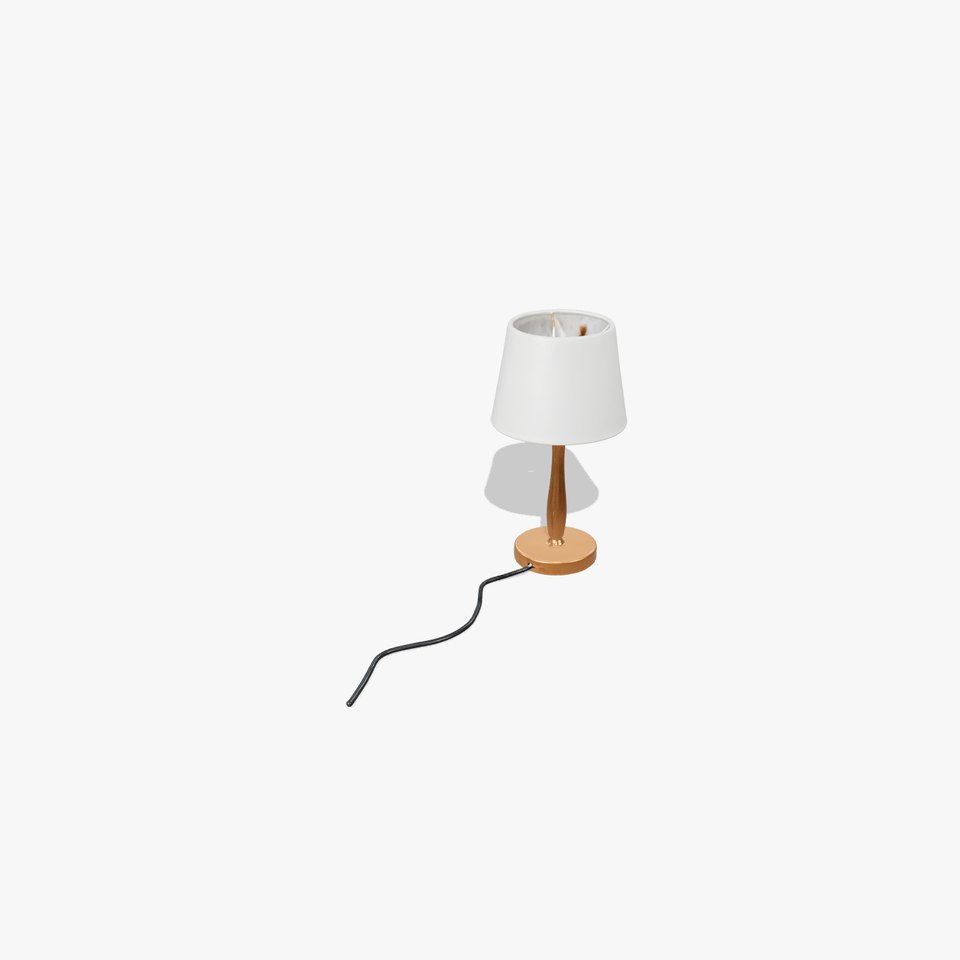 Stylish Table Lamp with Shade model pack
