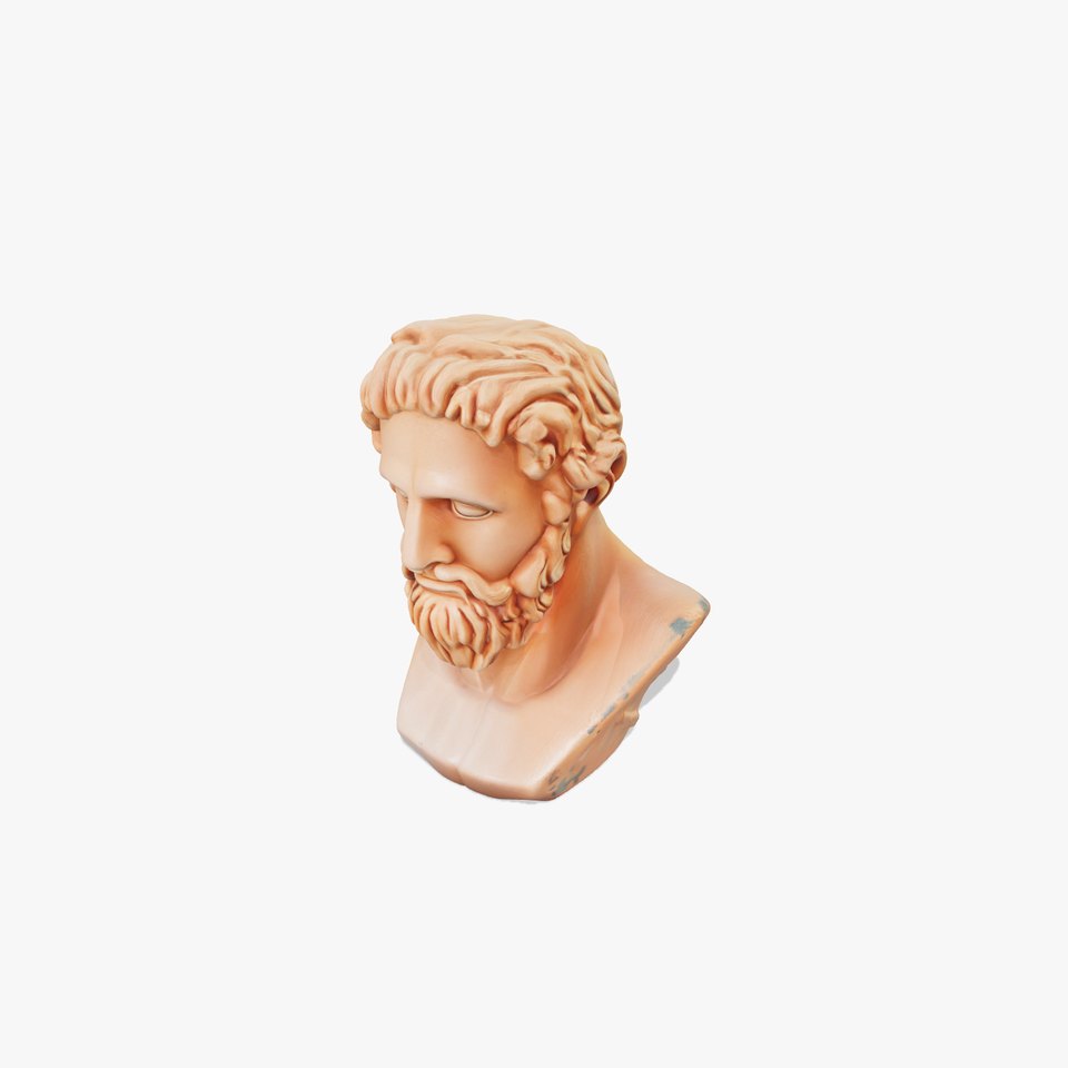 Ancient Greek Terracotta Statue model pack