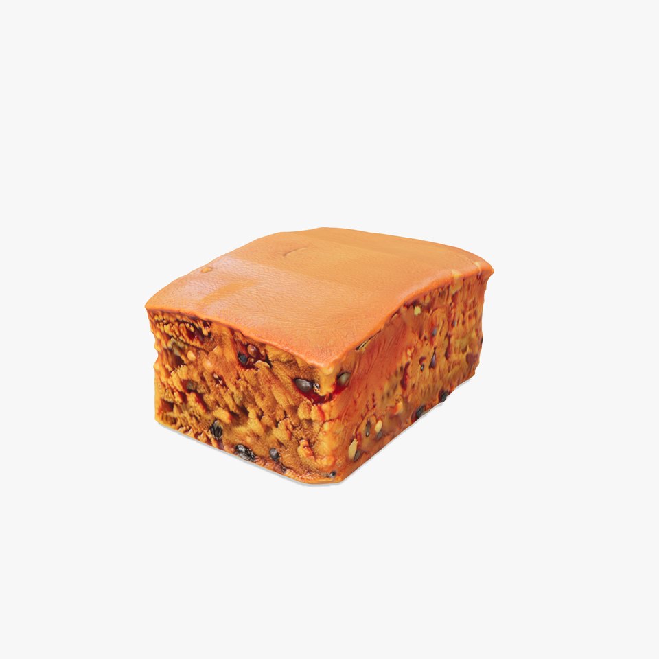 Spiced Rum Cake 3D model pack
