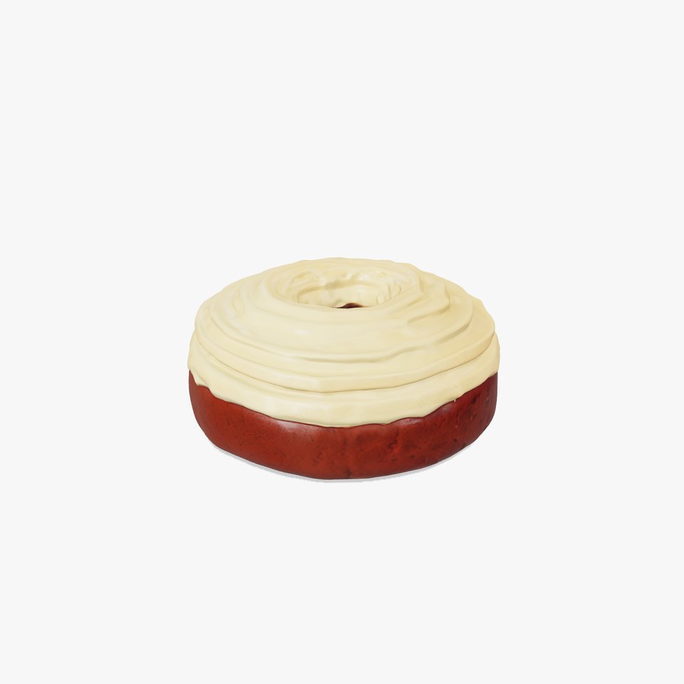 Banana Cake Dessert Model Pack