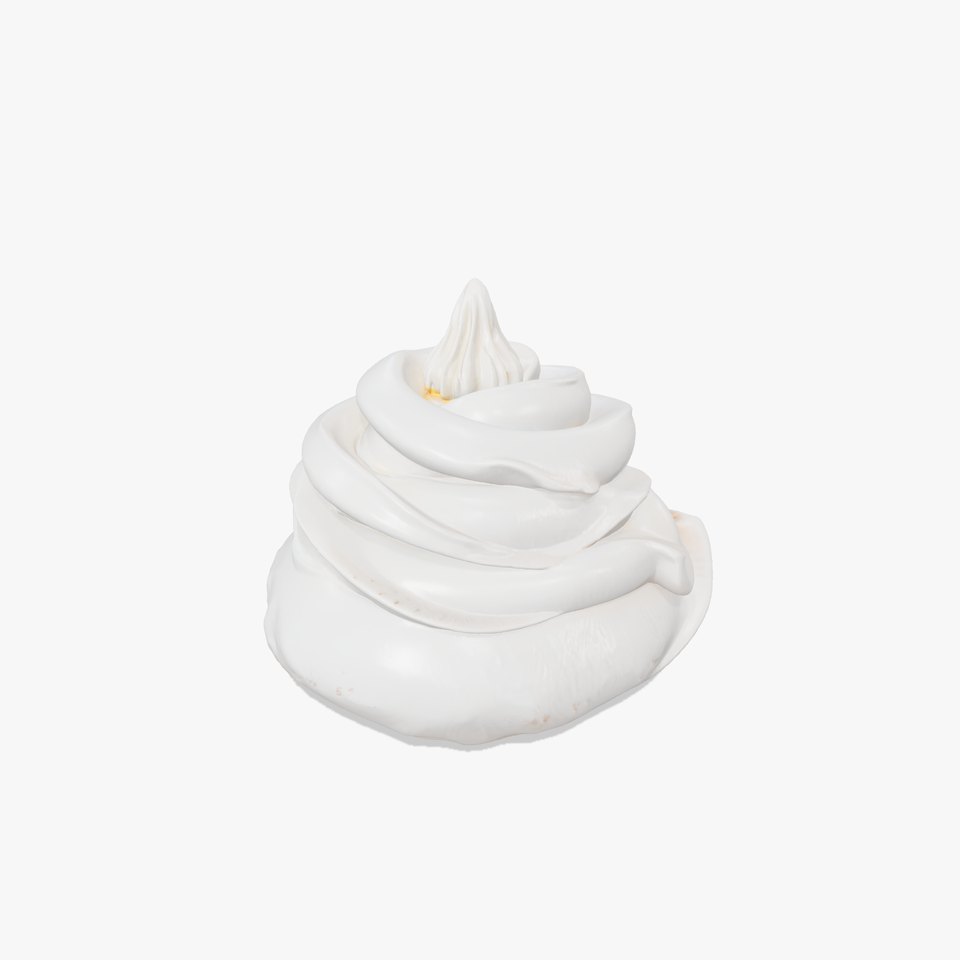 Stylized Meringue Cake Fantasy model pack