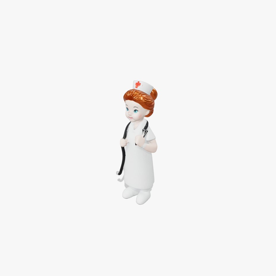 Caring Nurse Figurine model pack