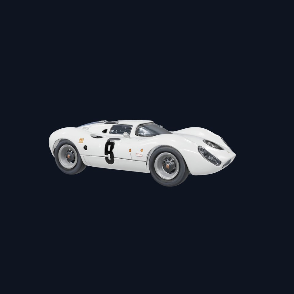 Vintage Aerodynamic Racing Car model pack