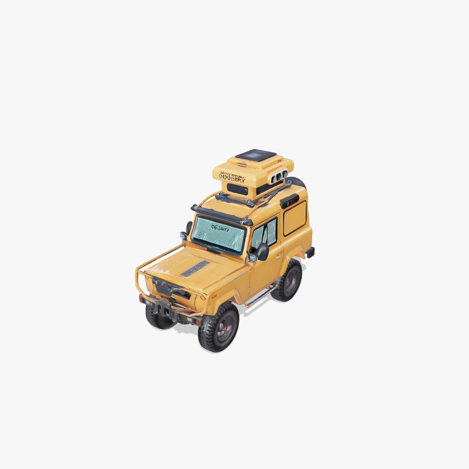 GeoSurvey Pro Terrain-Mapping Vehicle model pack