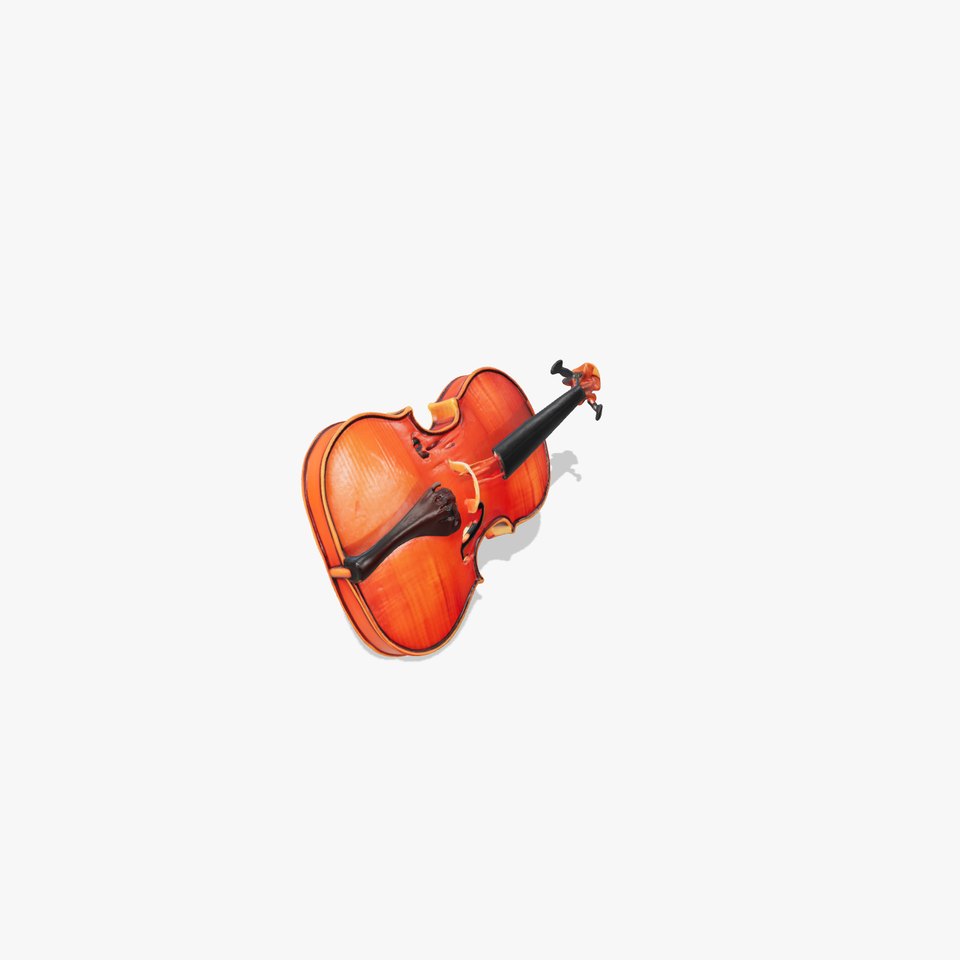 Deep Amber Varnish Cello model pack