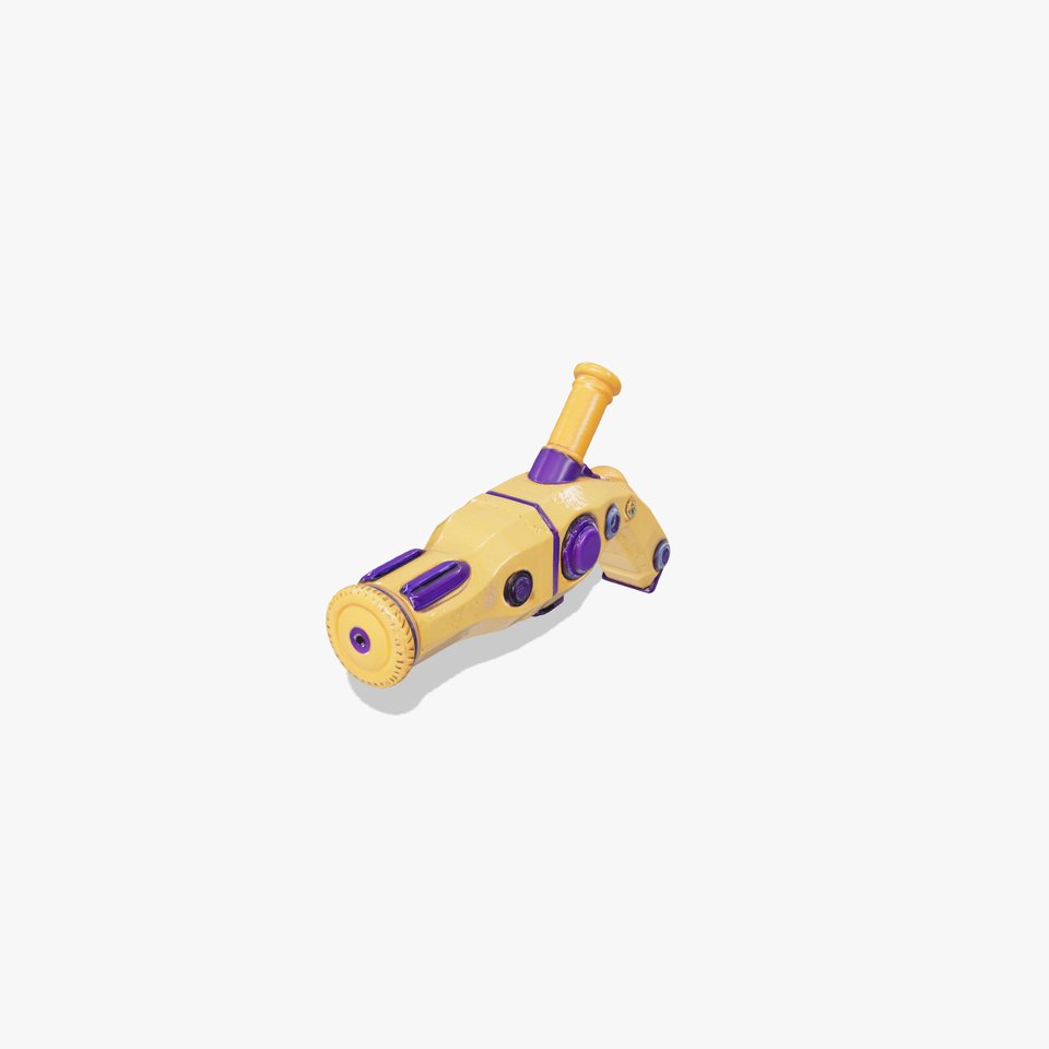 SciFi Toy Mortar Cartoon Design model pack