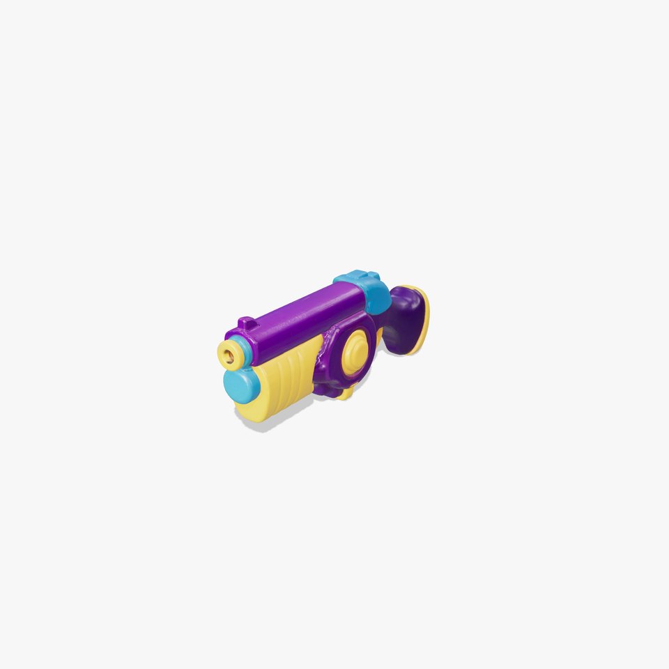 Cartoon Toy Revolver model pack