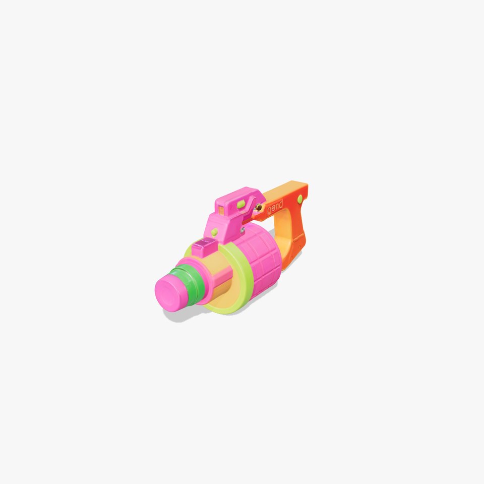 Cartoon Style Toy Grenade Launcher model pack
