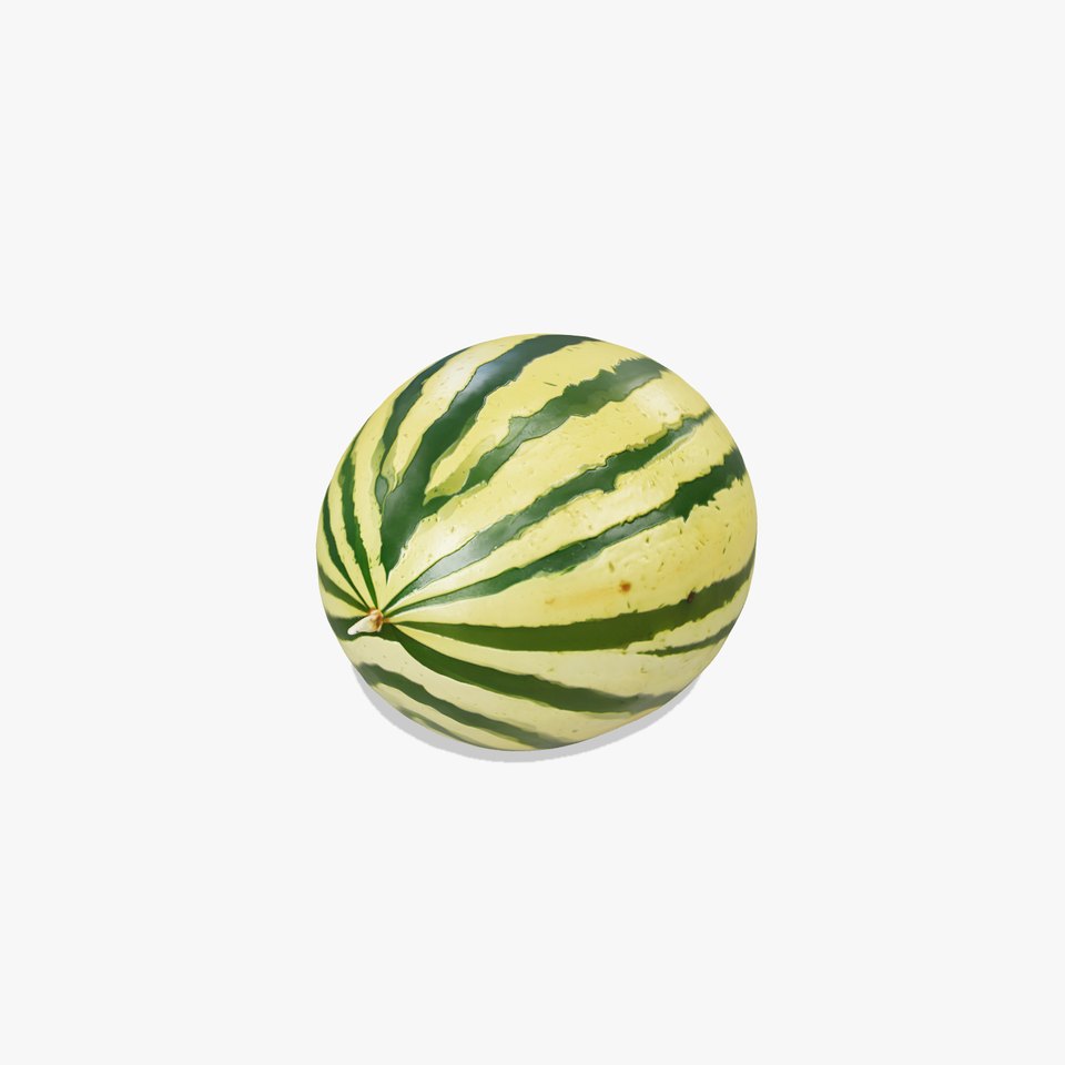 Realistic Watermelon Model Pack with Detailed Textures