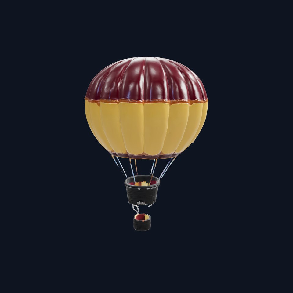 Luxurious Hot Air Balloon Classic model pack