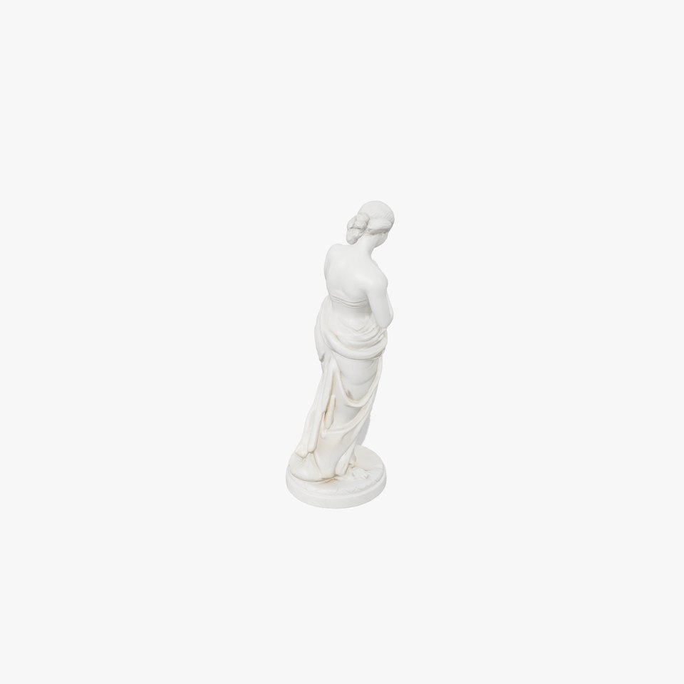 Graceful Classical Nymph Statue model pack