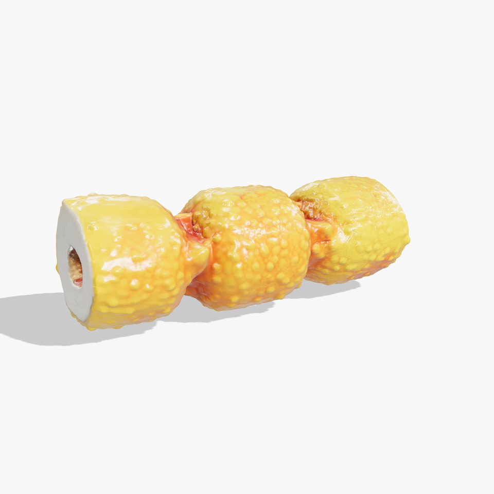 Korokke Croquette Snack 3D Model Pack
