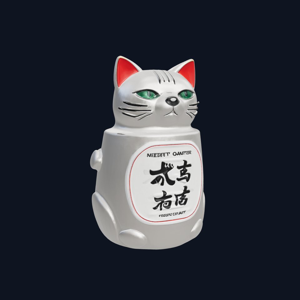 Luxury Kitty Canister model pack