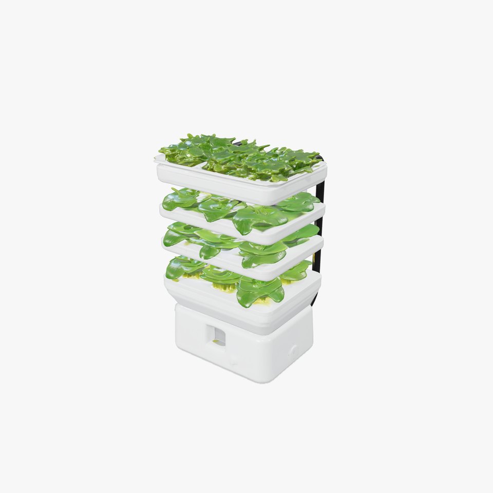 Smart Hydroponics Tower Model Pack