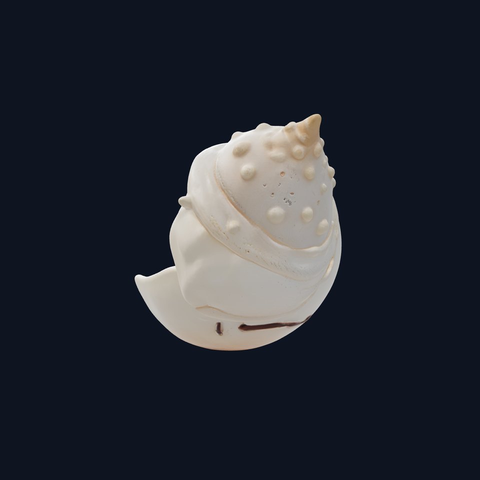 Luminous Seashell Sculpture model pack
