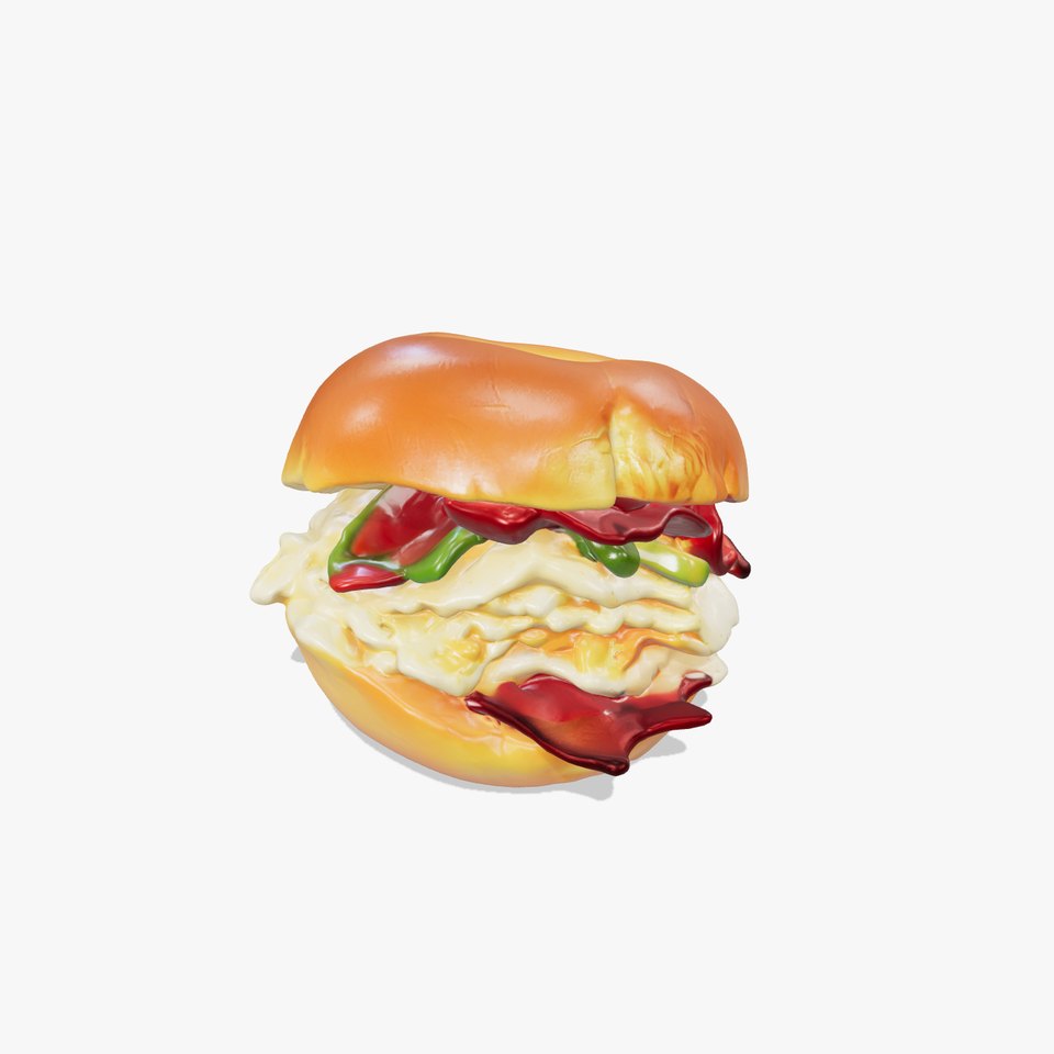Bagel Breakfast Sandwich Model Pack