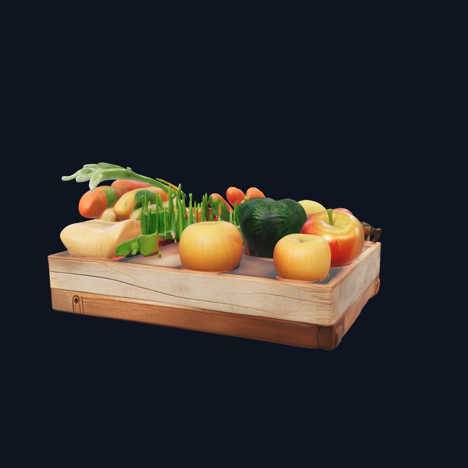 Countryside Market Display Rustic Foods model pack