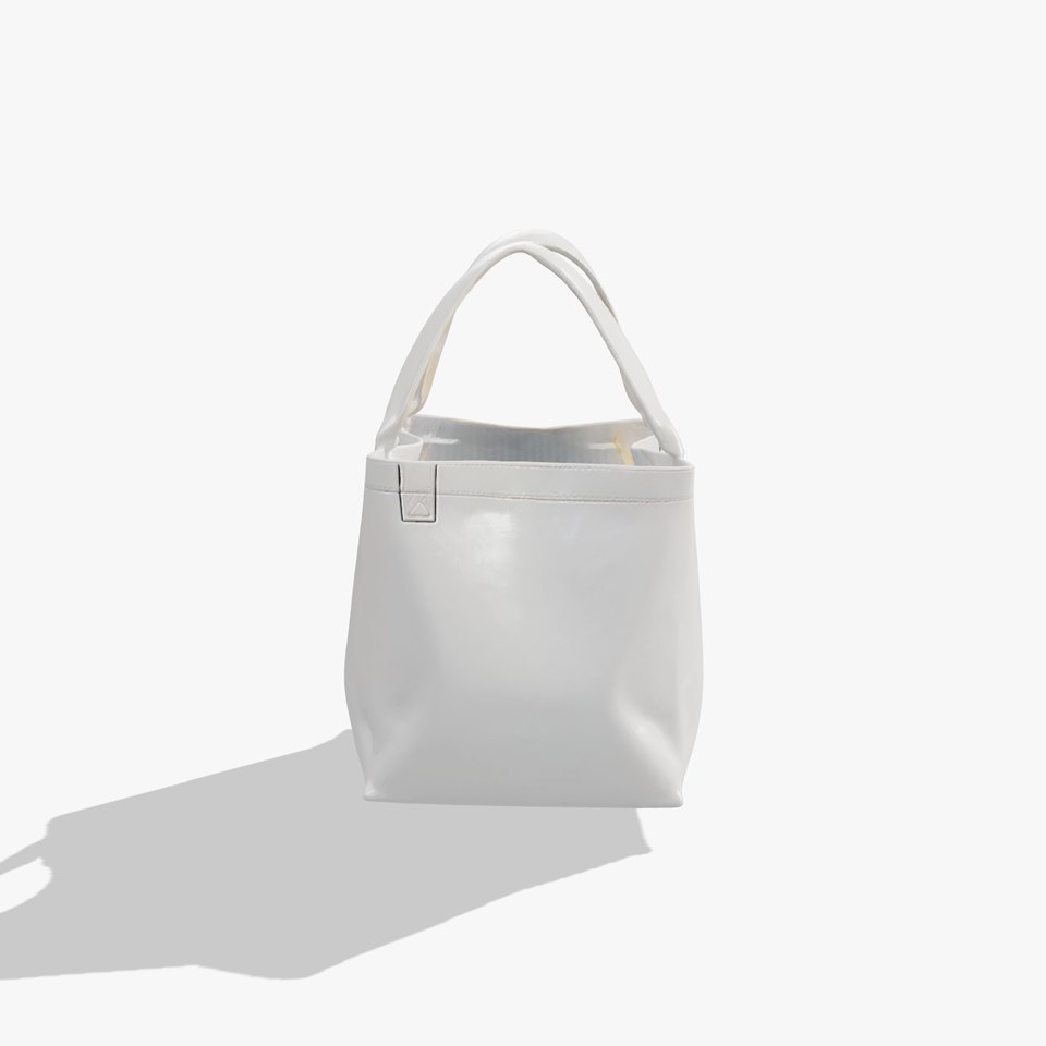 Chalk Grey Reusable Tote Box model pack