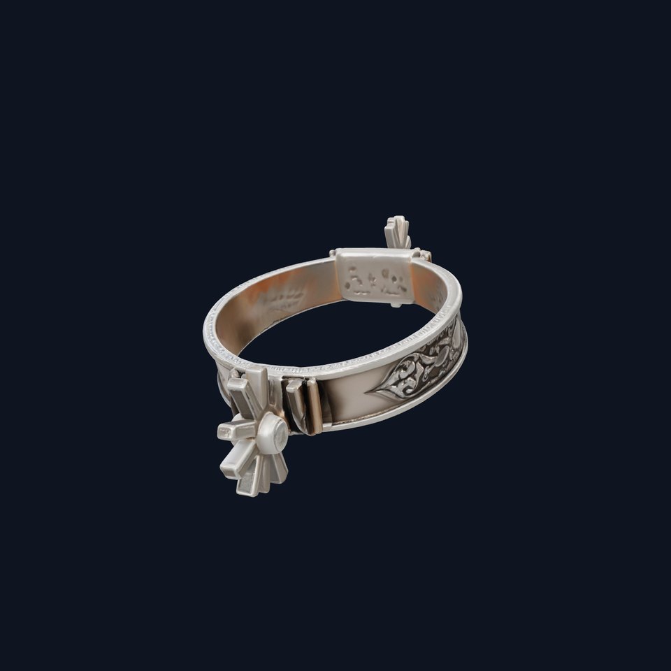 Intricate Engraved Cowboy Spurs model pack