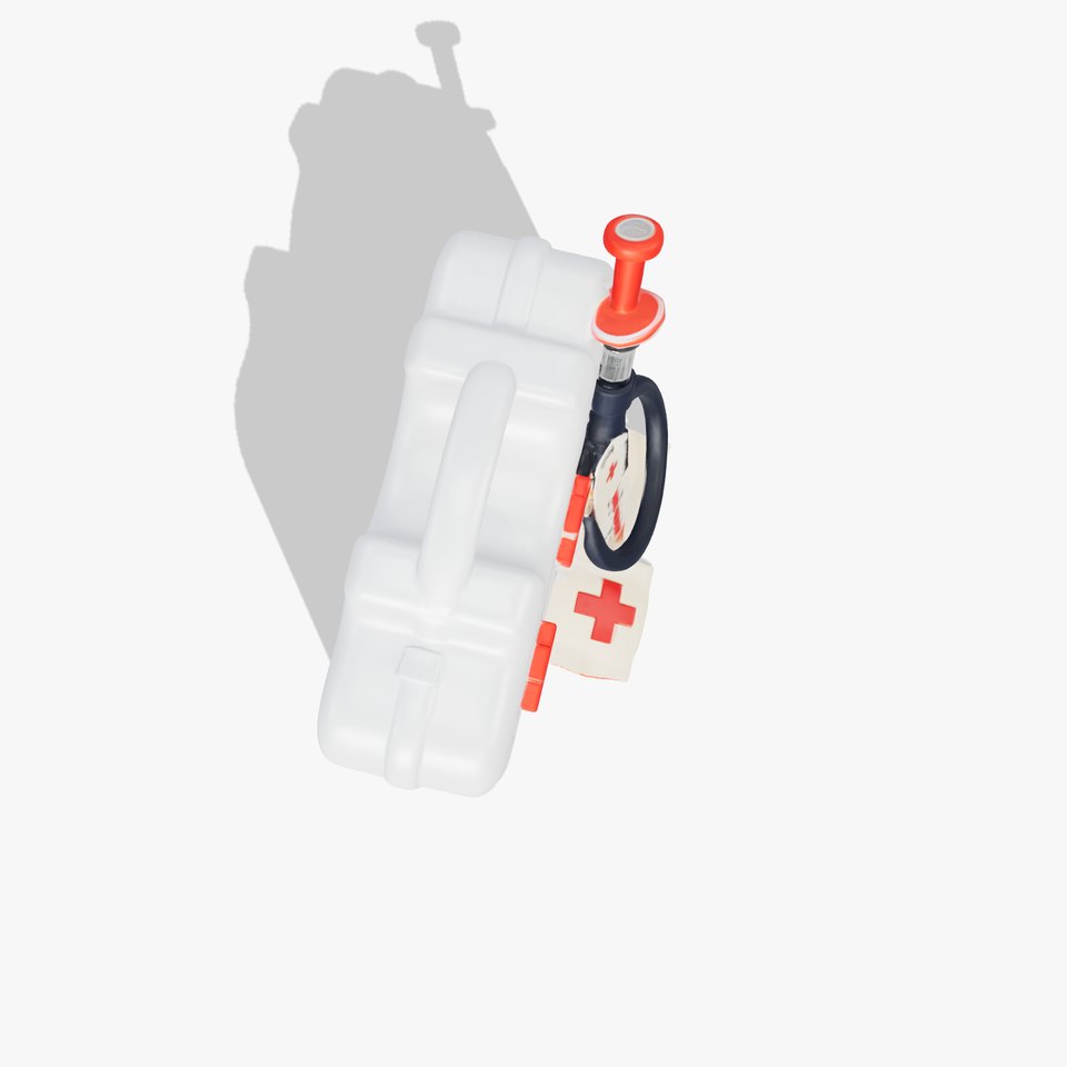 Toy Doctor Kit for Toddlers model pack