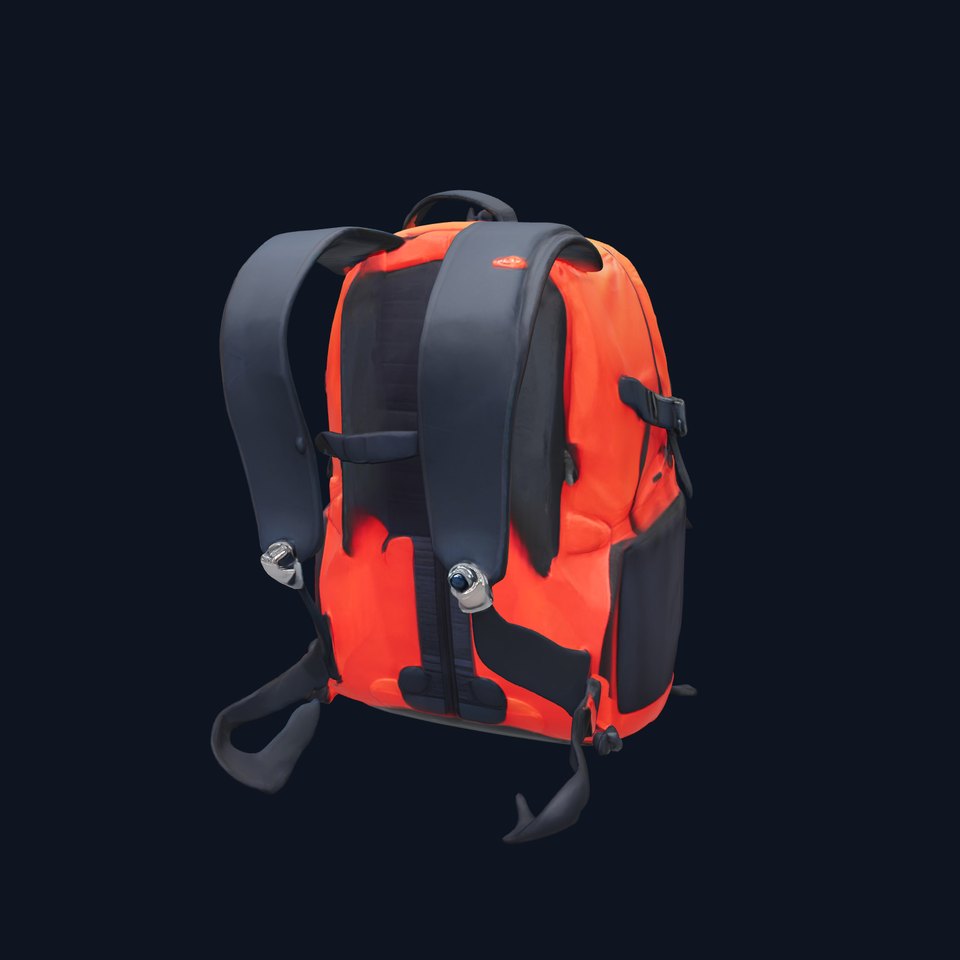 Versatile Sports Rucksack 3D Model Pack