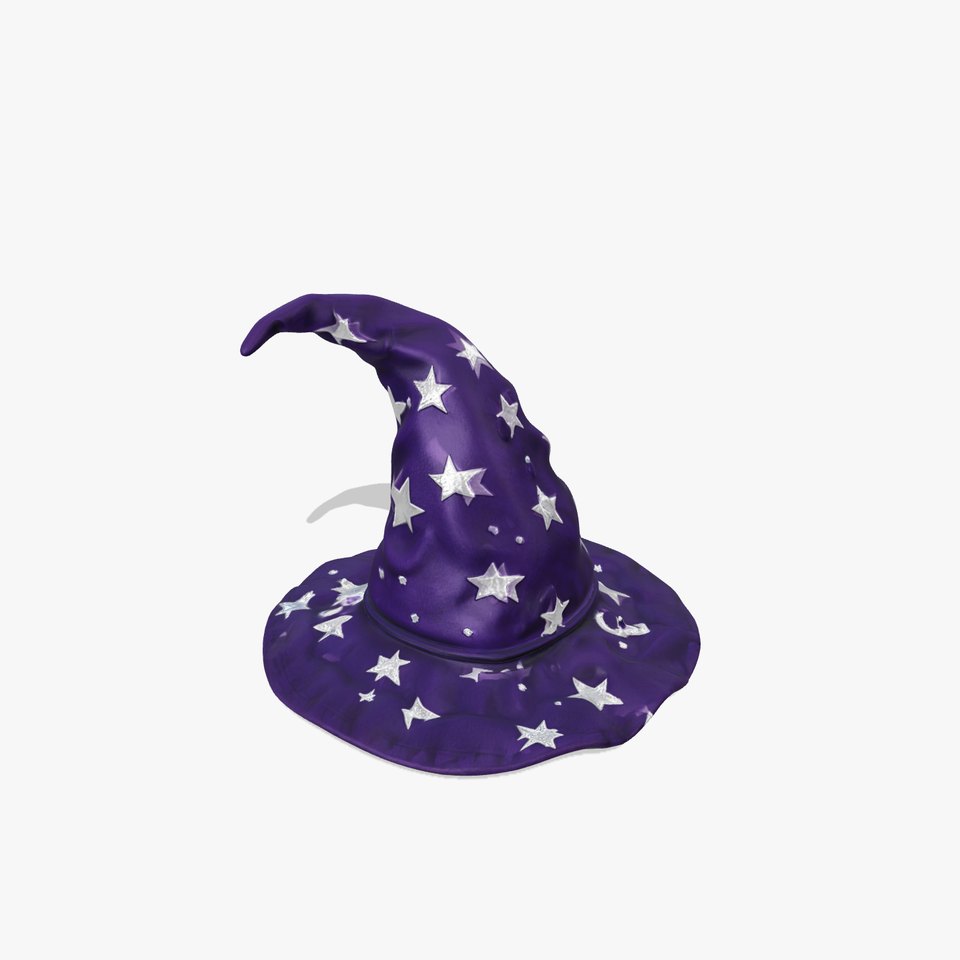 Wizards Hat Intricate Design model pack