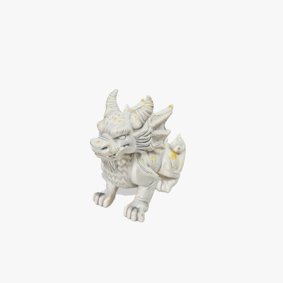 Mythical Stone Creature Statuette model pack