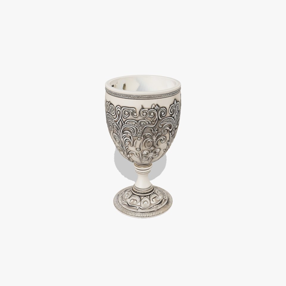 Intricate Medieval Goblet model pack