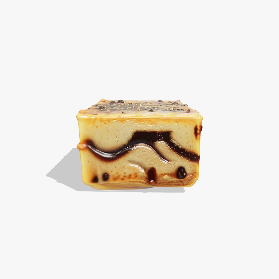 Sesame Halva Dessert D Model Pack