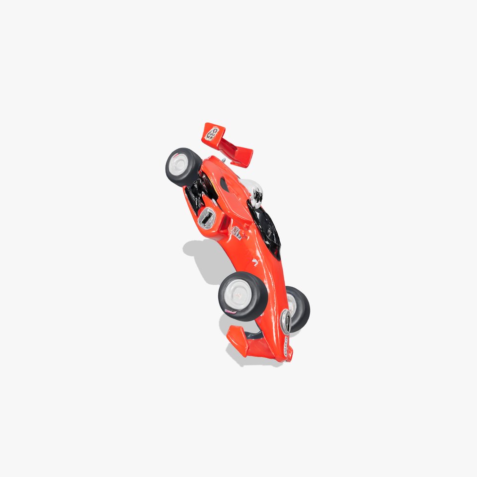 Classic Red Formula  Car D model pack