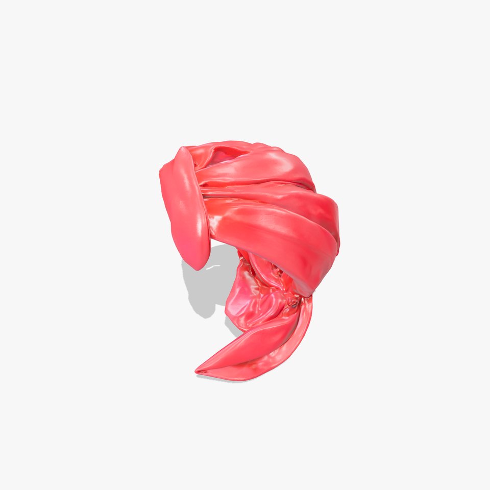 Luxurious Silk Turkish Turban model pack