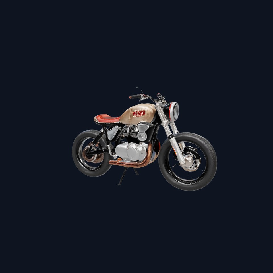 Classic Motorcycle Model Pack with PBR Textures