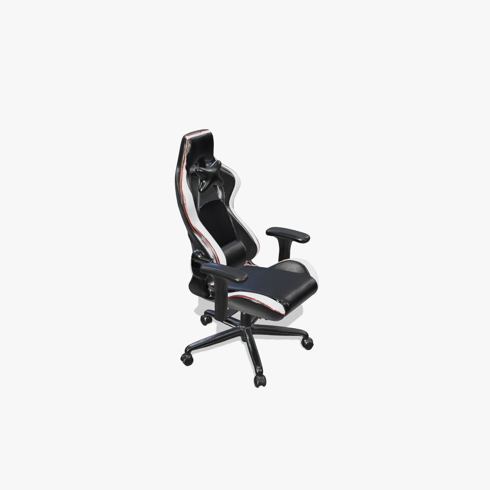 Ergonomic Gaming Chair D Model Pack