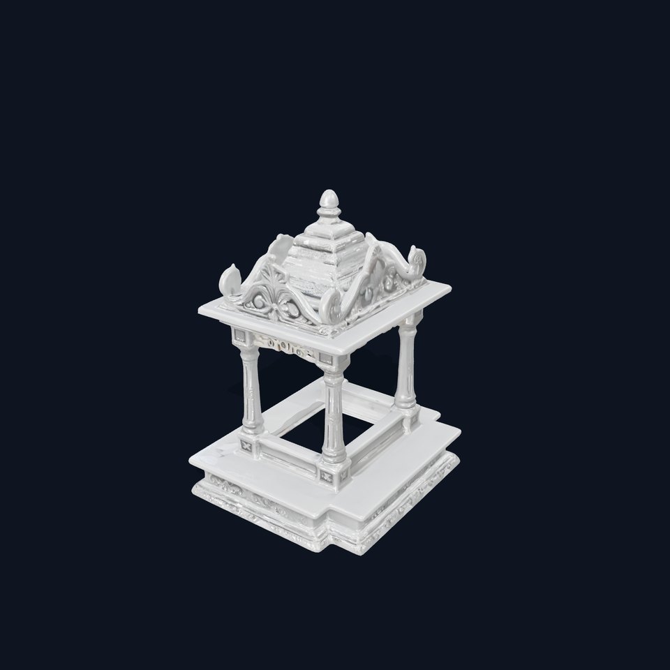 Ornate Stone Pavilion Model Pack