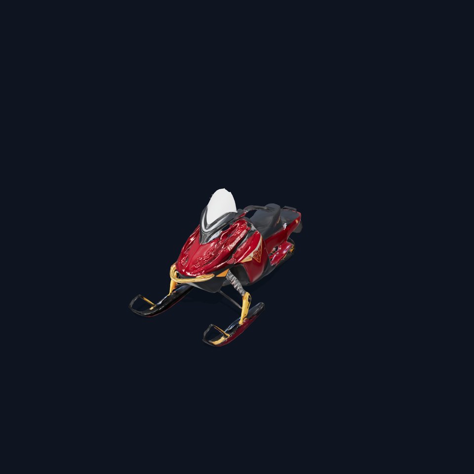 HighPerformance Snowmobile D Model Pack