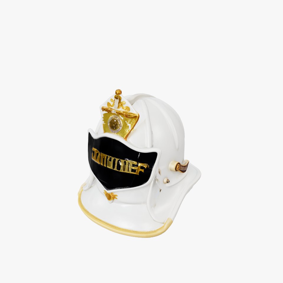 Fire Chief Helmet D Model Pack