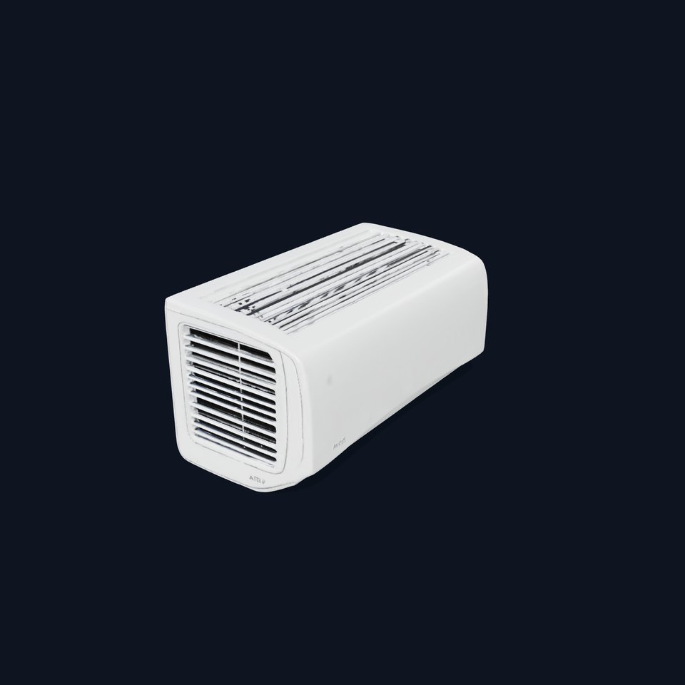 WallMounted Air Conditioner D Model Pack