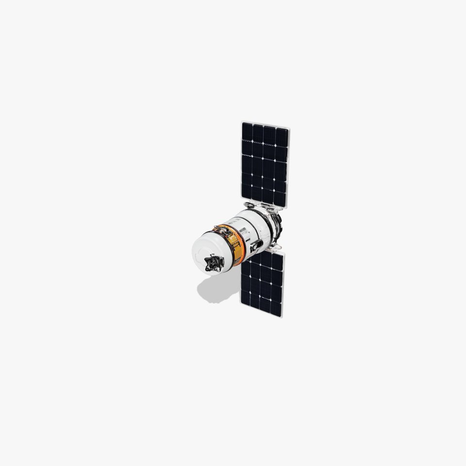 Spacecraft Satellite Model Pack with Detailed Solar Panels