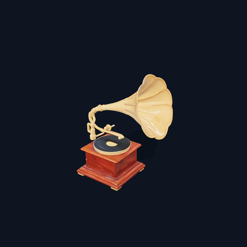 Vintage Gramophone Model Pack