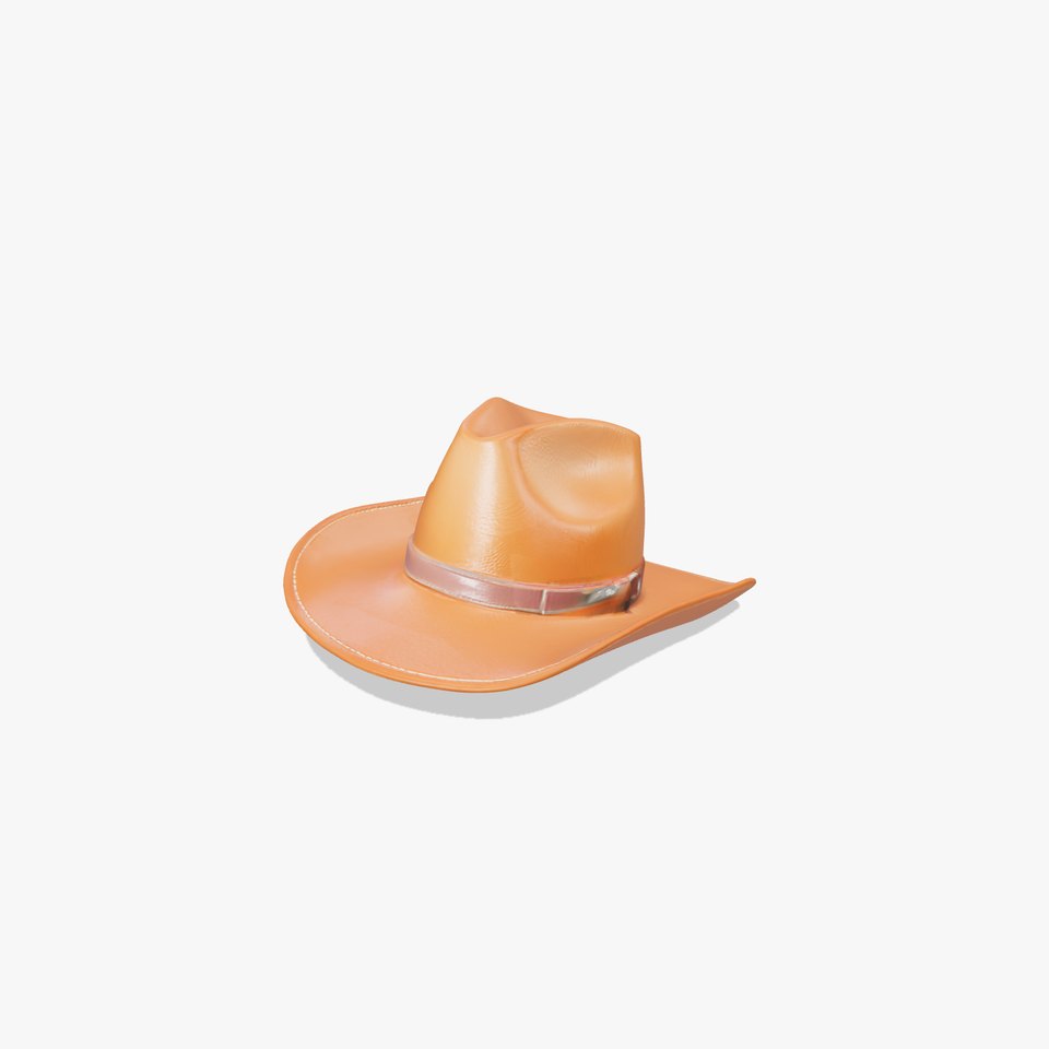 Cowboy Hat Leather Model Pack
