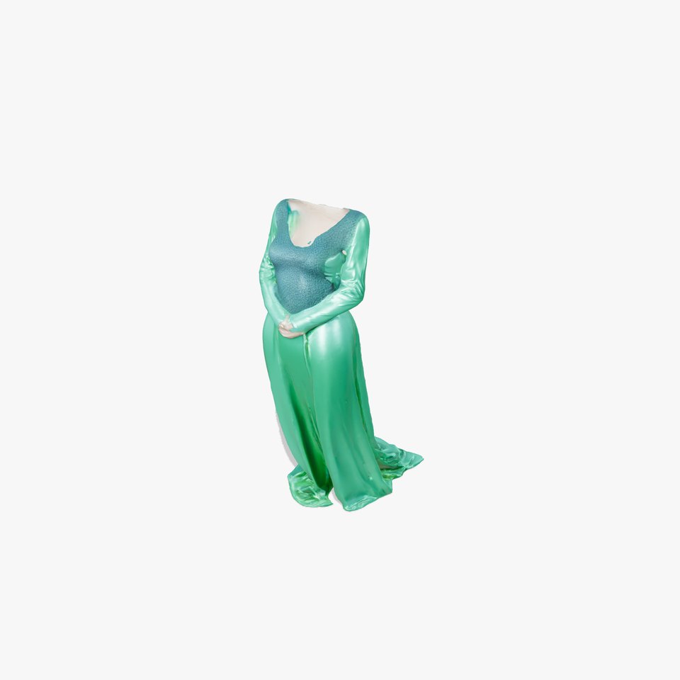 Elegant Evening Gown Model Pack