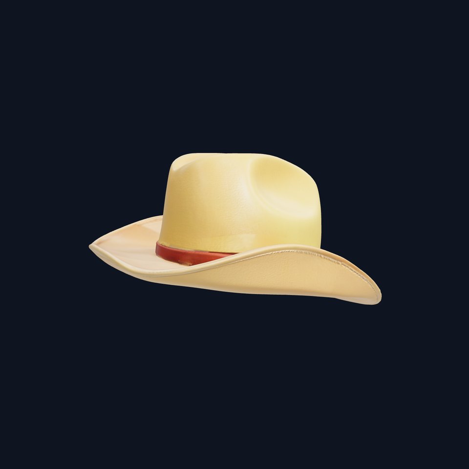 Cowboy Hat Model Pack  Premium PBR Textures Included