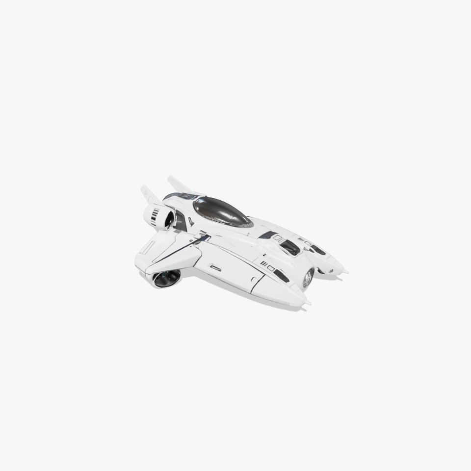 Futuristic Spaceship Model Pack