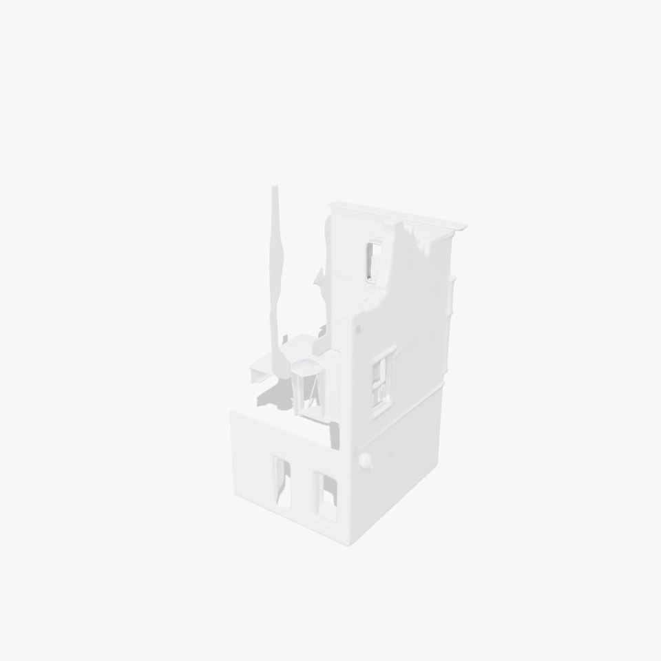 Abandoned Brick Building Model Pack  HighQuality D Environment