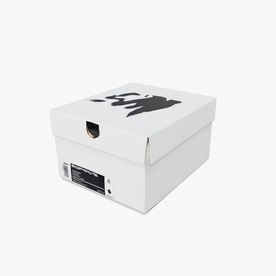Shoe Box D Model Pack with Realistic Textures