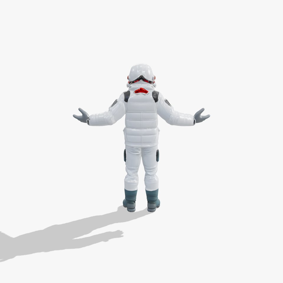 Frost Explorer in Arctic Survival Suit D Model